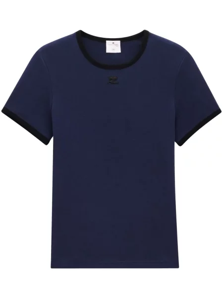 Tricou Courreges albastru