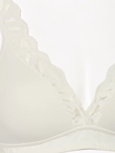 Falke Biustonosz Trójkątny Delicate Touch beige biały