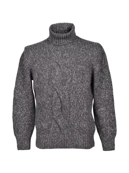 Pulover Brunello Cucinelli gri