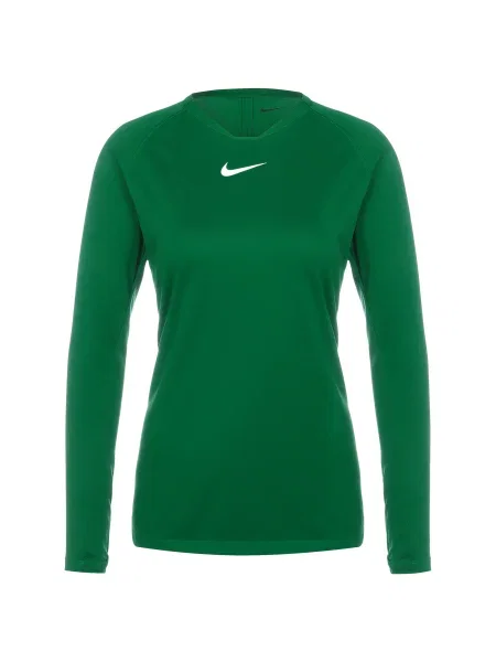 NIKE Funkční tričko Park trávově zelená bílá