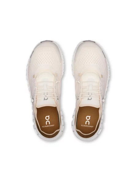 Sneakersy On Running do biegania beżowe