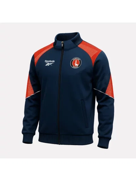 Reebok Kurtka treningowa Charlton Athletic dla mężczyzn male Size: S