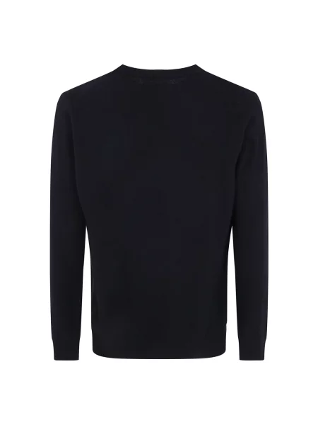 Lekki sweter Mc2 Saint Barth wełniany czarny