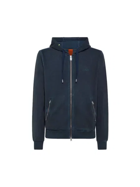 Bluza z kapturem Sun68 z kapturem niebieska