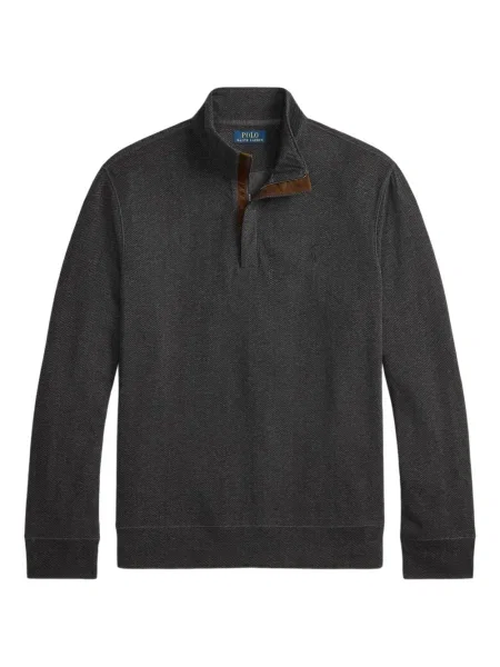 Șapcă Polo Ralph Lauren cu model herringbone din țesătură twill cu imagine albastru