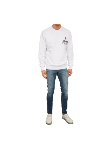Bluza Philipp Plein z długim rękawem biała