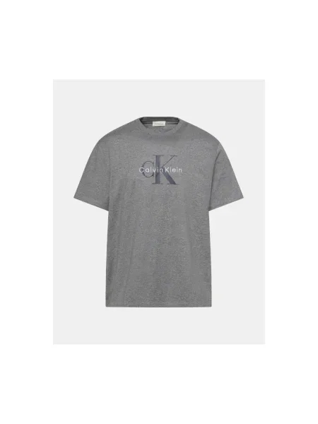 Calvin Klein Jeans Tričko Hero Monologo sivá