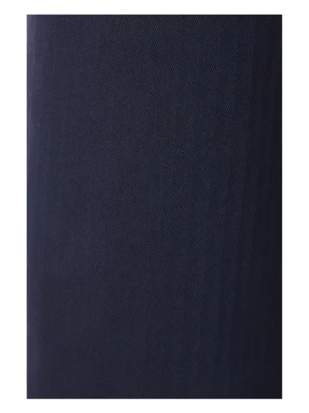 Blugi Maison Margiela cu model herringbone albastru