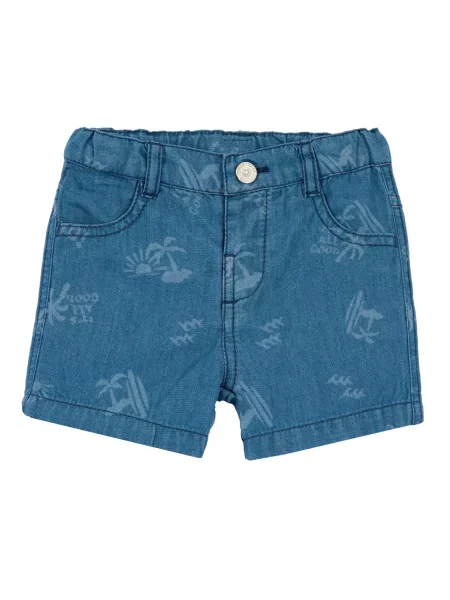 Дитячі Джинсові шорти Chicco блакитний