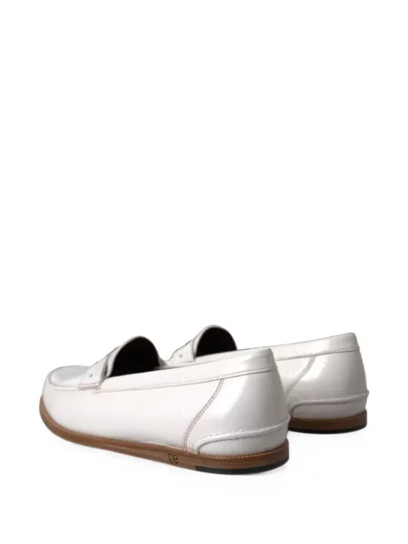 Pantofi loafer Dolce & Gabbana din piele alb
