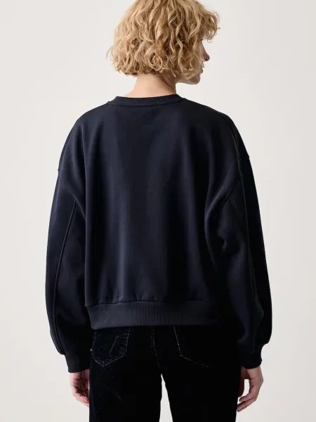 Tommy Hilfiger bluza z bawełną granatowa