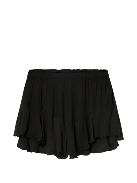 Pantaloni scurți Marant Etoile cu volane negru