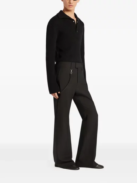Pulover Courreges tricotate negru