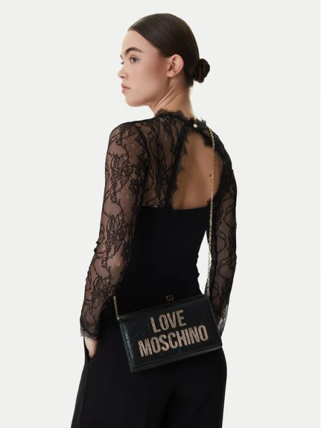 Geantă LOVE MOSCHINO negru