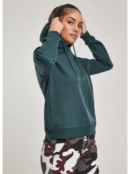 Bluza z kapturem Urban Classics biała