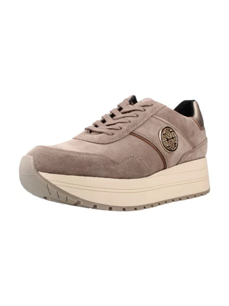 Sneakersy Geox brązowe