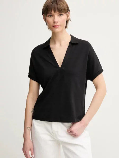 Tommy Hilfiger polo czarny