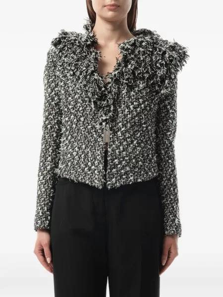 Tweed dzseki Lanvin fekete