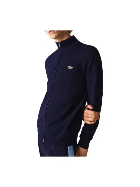 Pulover Lacoste clasic albastru