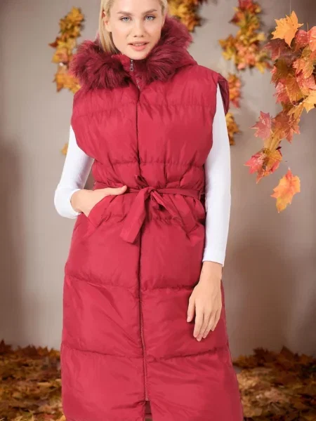 Vestă Dewberry bordo