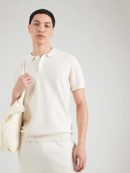 NOWADAYS Tricou Racket' alb