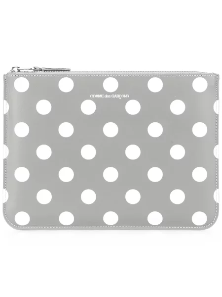 Portofel Comme Des Garçons Wallet cu buline gri