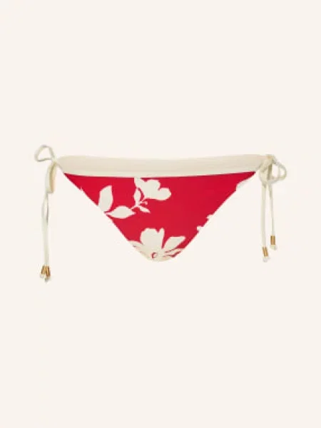 Seafolly Triangulární Bikiny Mayflower / krémová červená