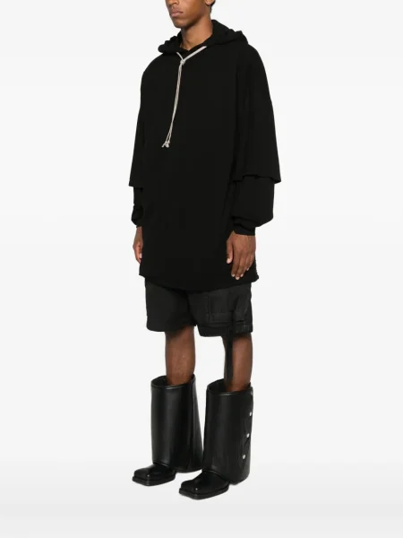 Hanorac cu glugă Rick Owens Drkshdw negru