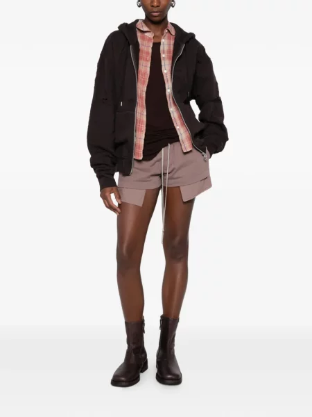 Pantaloni scurți Rick Owens Drkshdw cu cordon