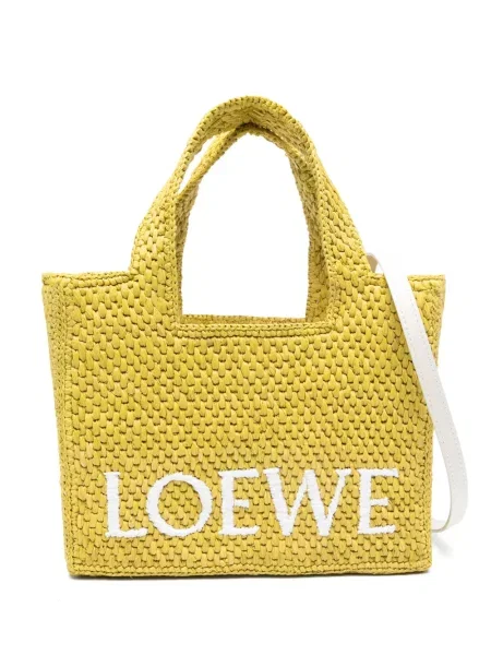 Geantă shopper Loewe galben