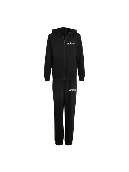 ADIDAS SPORTSWEAR Costum de trening ESSENTIALS negru / murdar alb