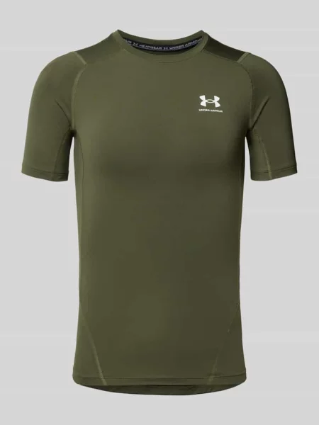 Koszulka treningowa Under Armour HG Armour Comp marine od green/white biała