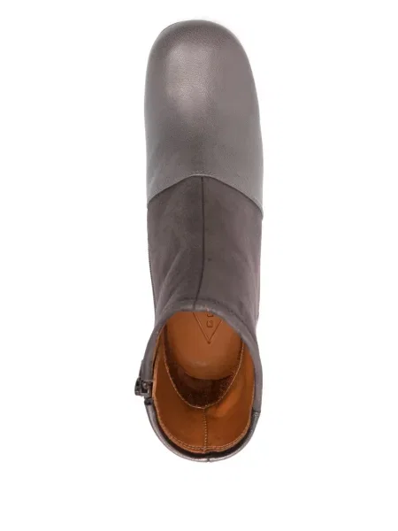 Botine Chie Mihara din piele de căprioară gri
