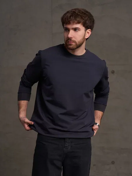 Світшот ISSA Plus сірий