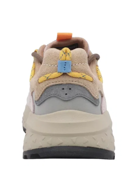 Sneakerși Flower Mountain din piele de căprioară