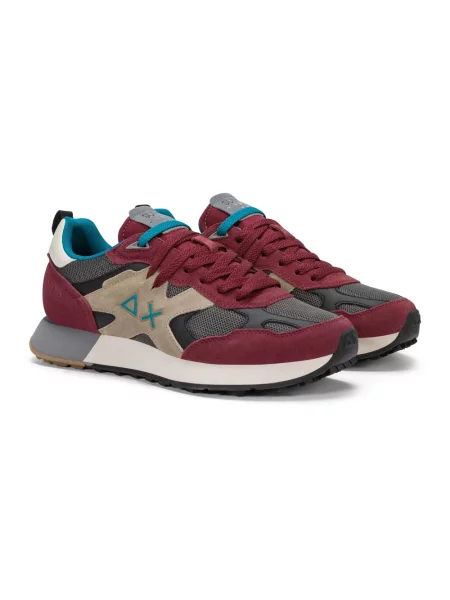Sneakersy Sun68 czerwone