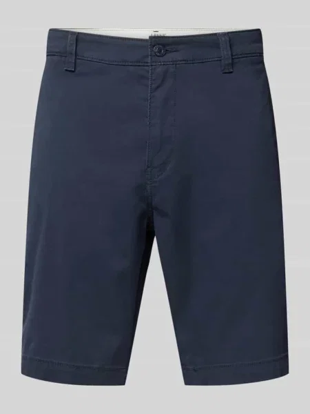 Bermudy o kroju regular fit z kieszenią z tyłu Levi's niebieskie
