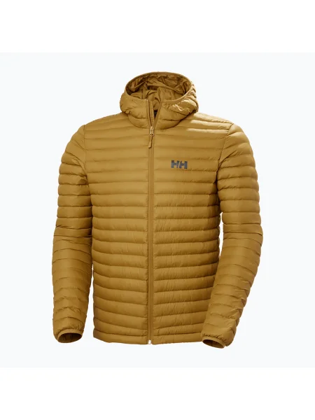 Férfi Helly Hansen Sirdal Hooded Insulator pehelypaplan kabát lynx. Méret: L barna