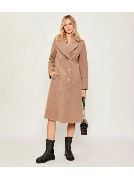 GUESS Palton LAILA | shearling bej