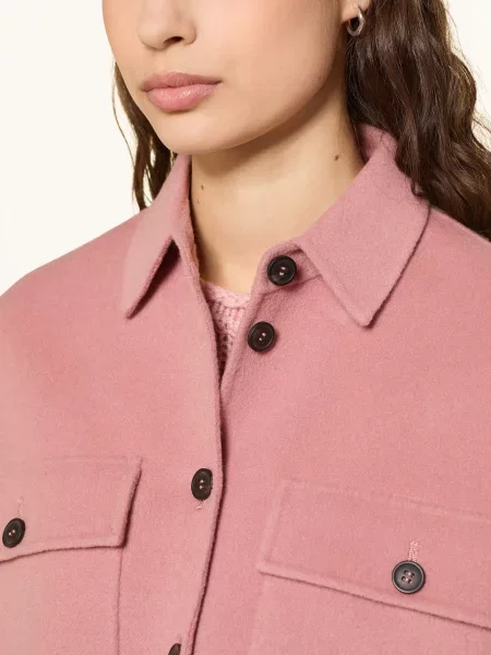 Weekend Max Mara Kurtka Overjacket Zerbino rosa różowa