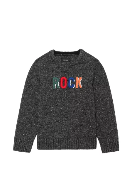 Sweter dziecięcy Zadig & Voltaire szary