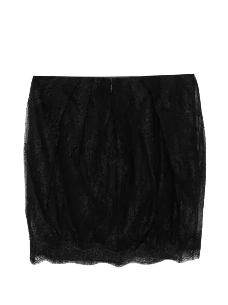 Mini suknja Blumarine s čipkom crna