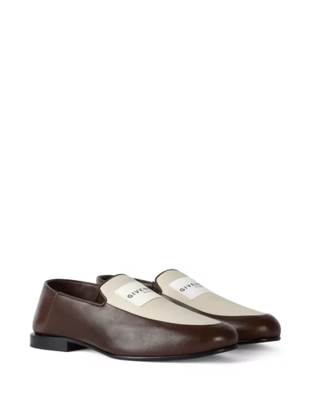 Pantofi loafer Givenchy din piele maro