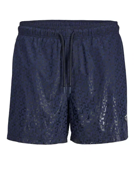JACK & JONES Plavecké šortky JPSTMaui námořnická modř černá