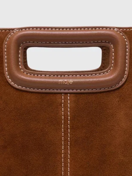 Замшева сумка Maje