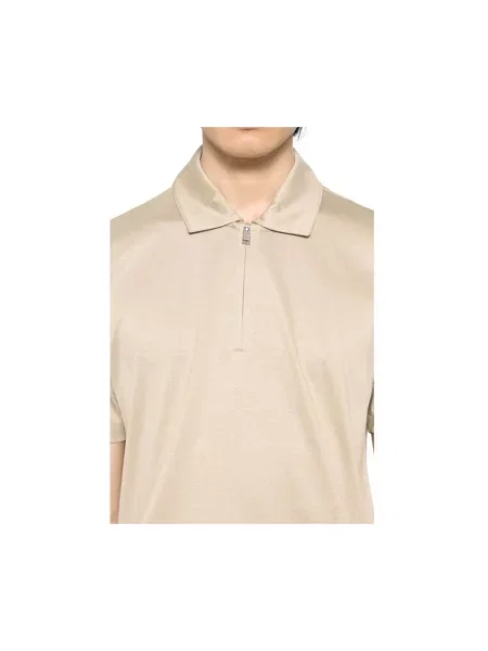 Hugo Koszulki Mężczyzna M Polo Shirts beżowy