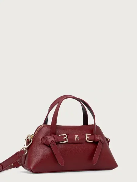 Tommy Hilfiger Geantă Th Buckle Mini roșu
