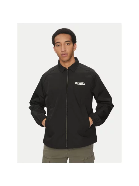 G-Star Raw Prijelazna jakna Coach Regular Fit crna