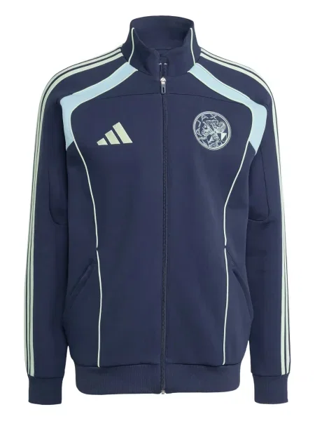 Cămașă Adidas cu dungi cu broderie clasică gri