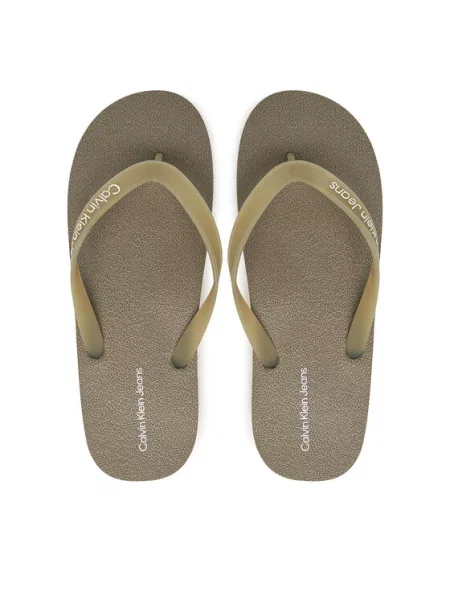 Majtki Calvin Klein Jeans brązowe